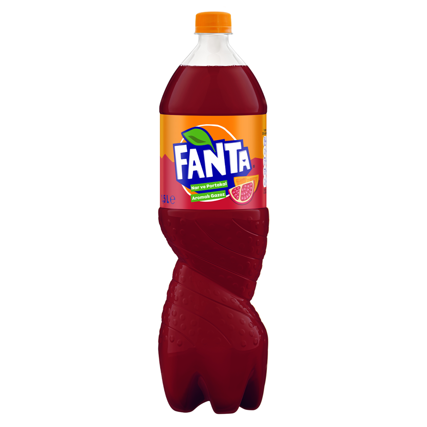 Fanta Nar Ve Portakal Aromalı Gazoz 1.5 L Pet