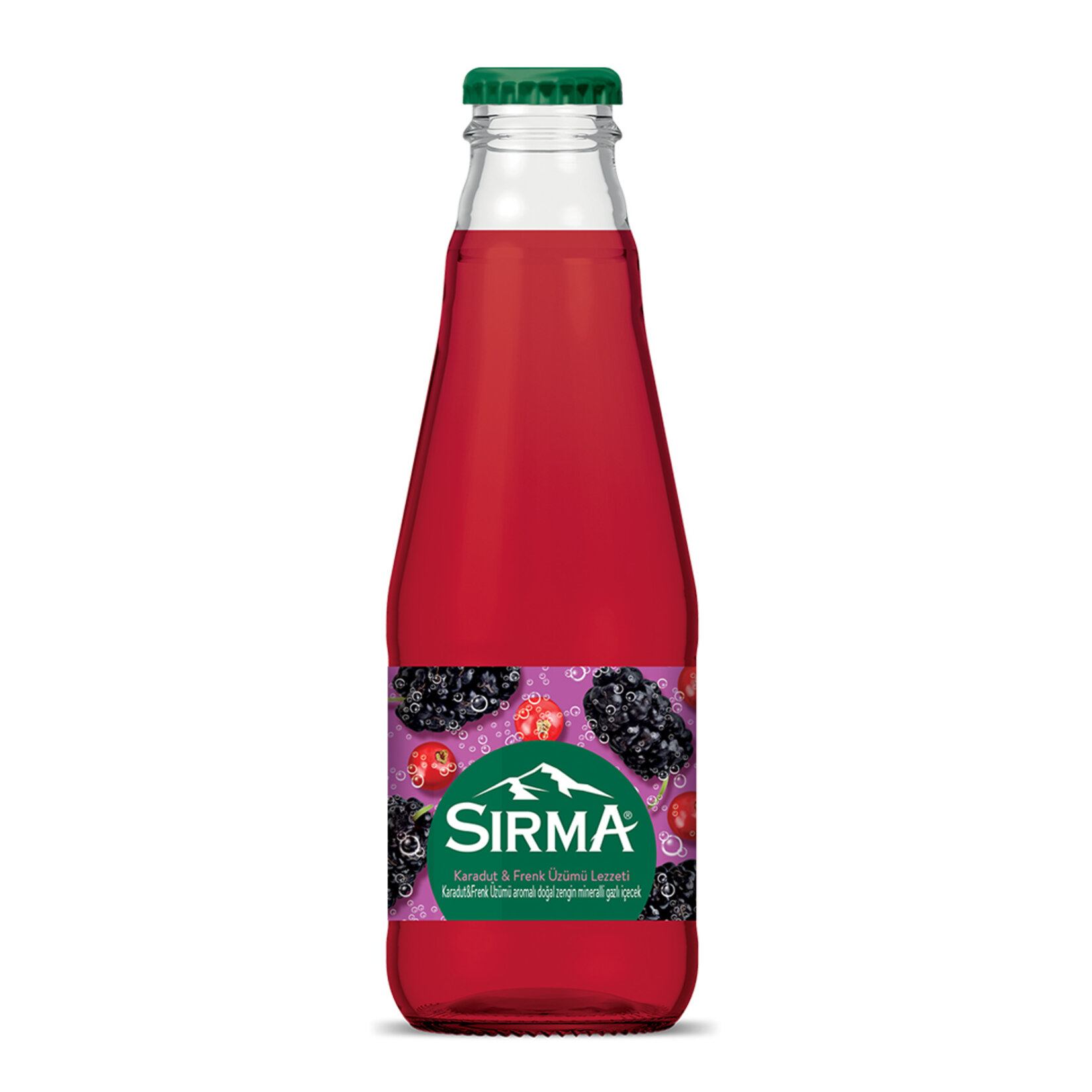 Sırma B+ Karadut Frenk Üzümü Maden Suyu 6 x 200 Ml - Görsel 2