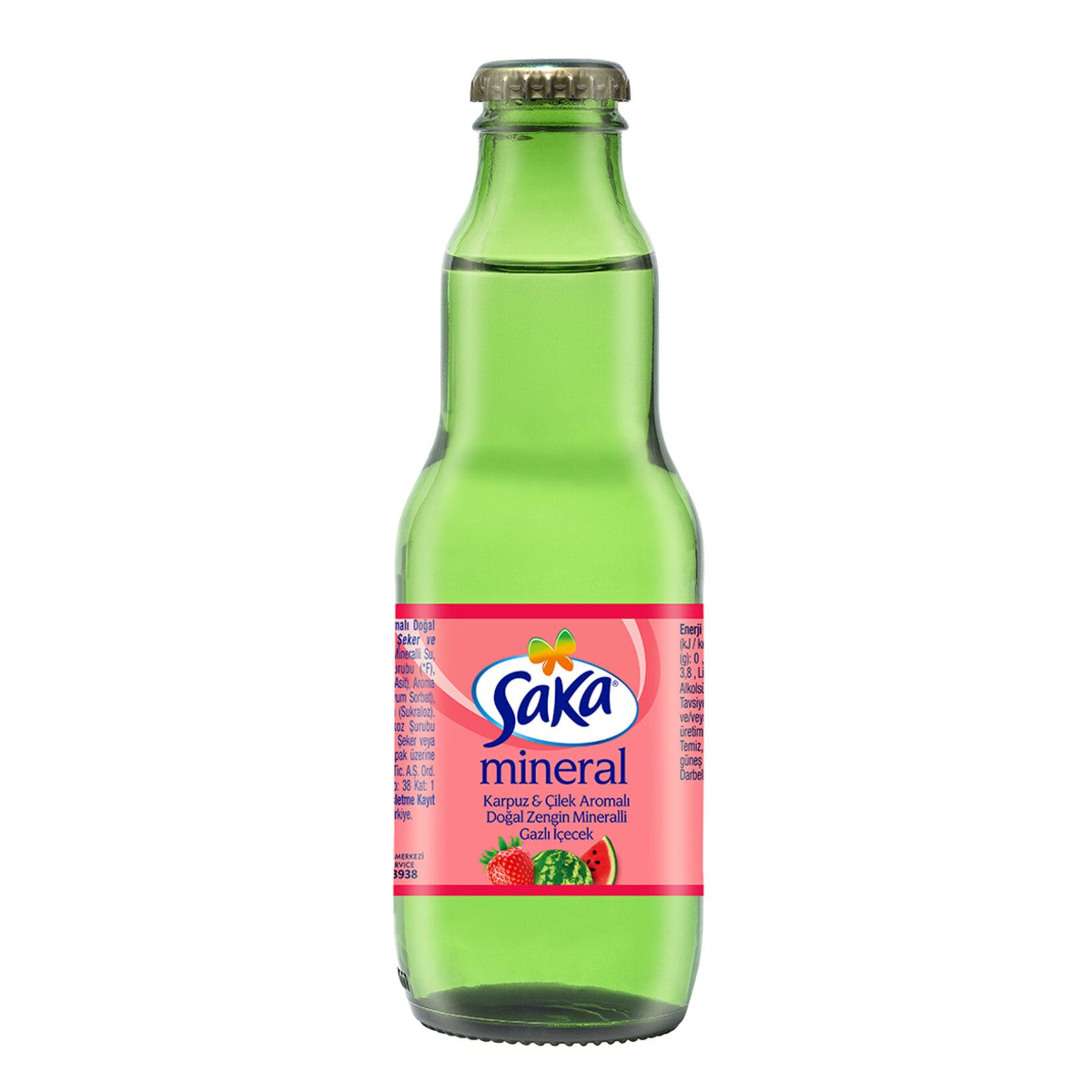 Saka Maden Suyu Çilek Karpuz B+ 200 Ml