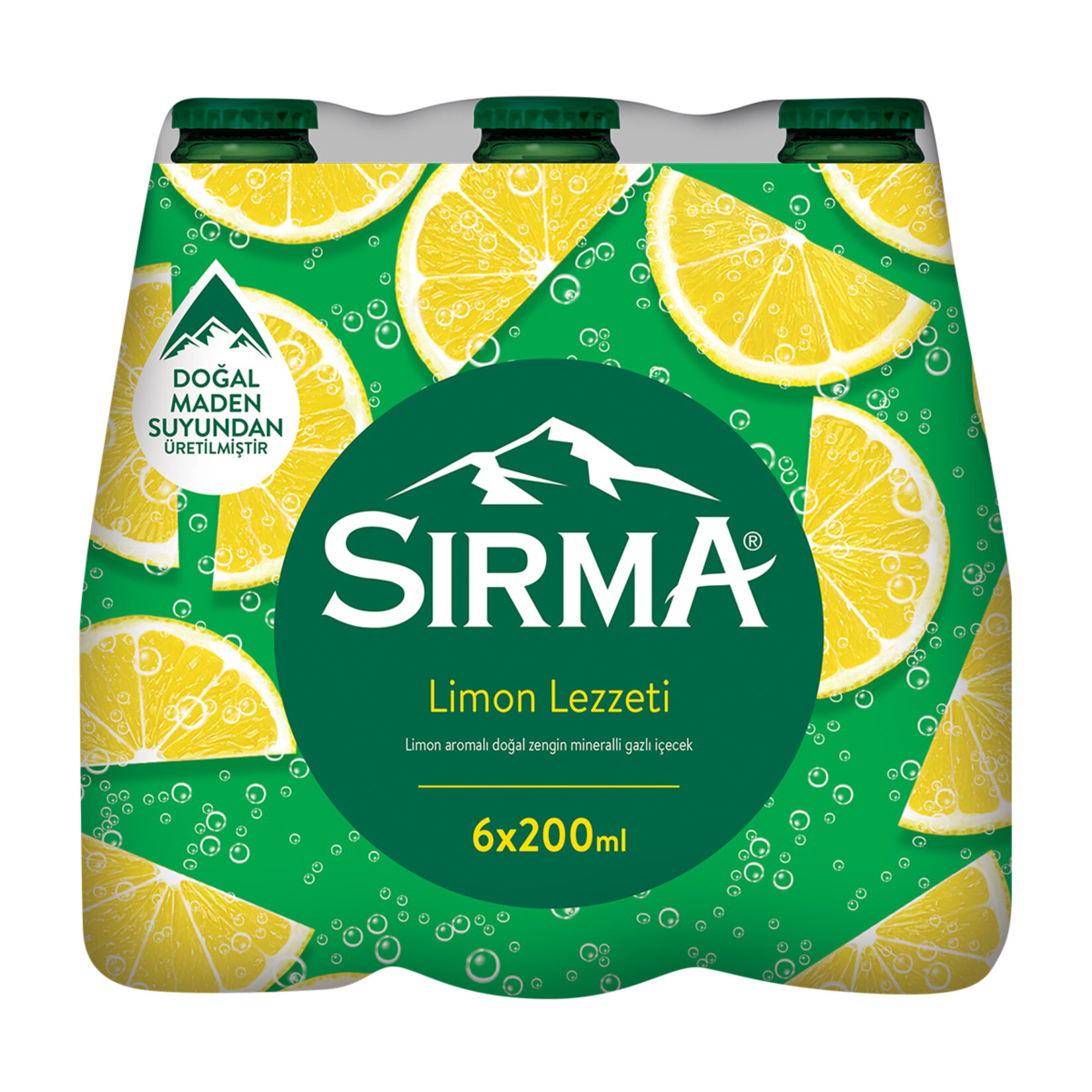 Sırma C+ Limon Aromalı 6 x 200 Ml - Görsel 1