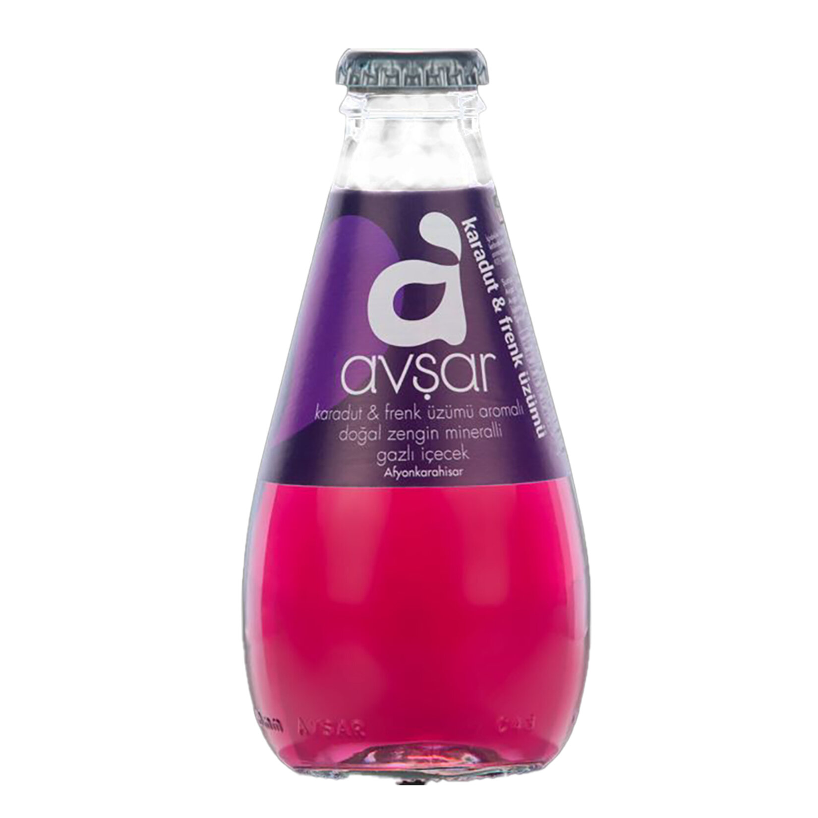 Avşar Karadut & Frenk Üzümü Aromalı Maden Suyu 200 Ml