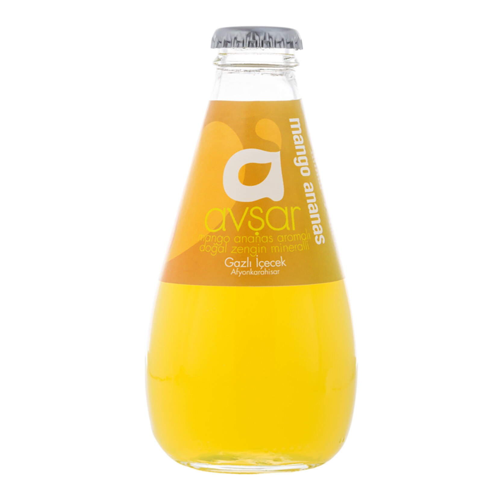 Avşar Mango & Ananas Aromalı Maden Suyu 200 Ml