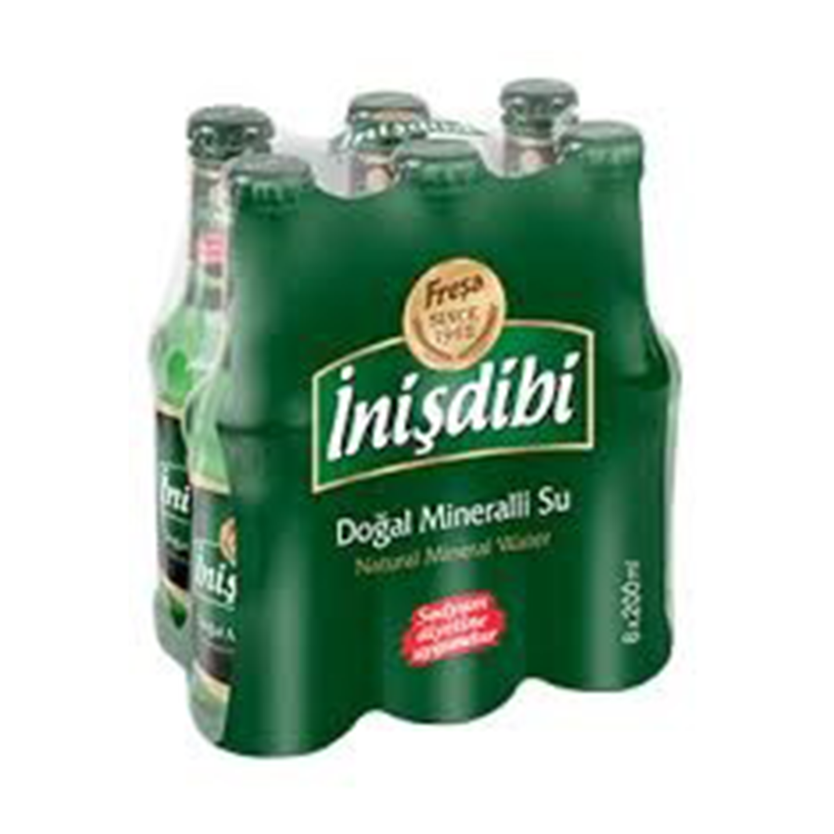 İnişdibi Doğal Mineralli Maden Suyu 6x200 Ml