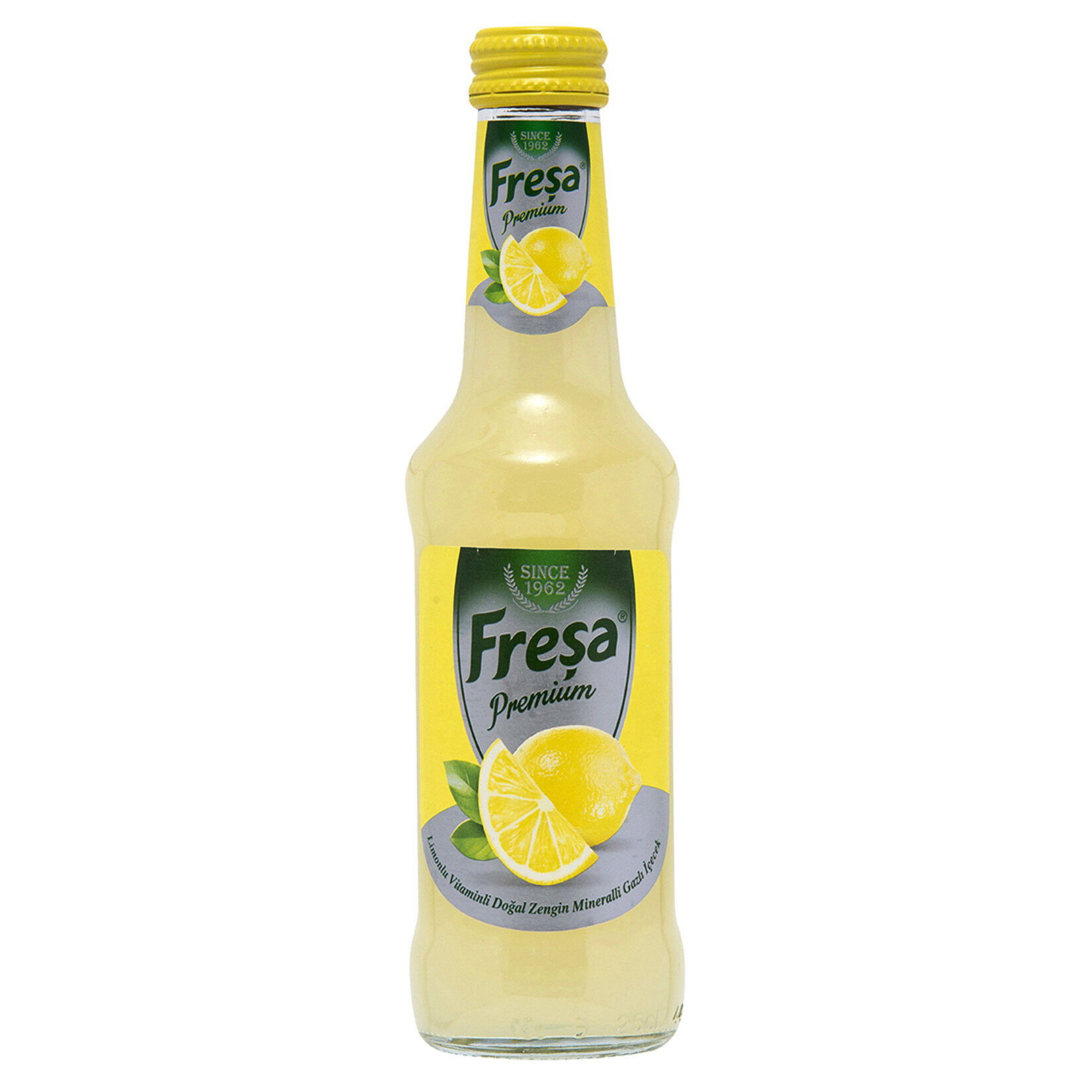 Freşa Limonlu Doğal Zengin Mineralli Gazlı İçecek 250 Ml