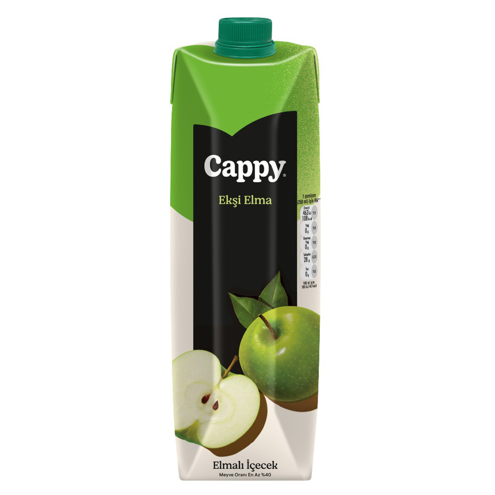 Cappy Ekşi Elmalı İçecek 1 L