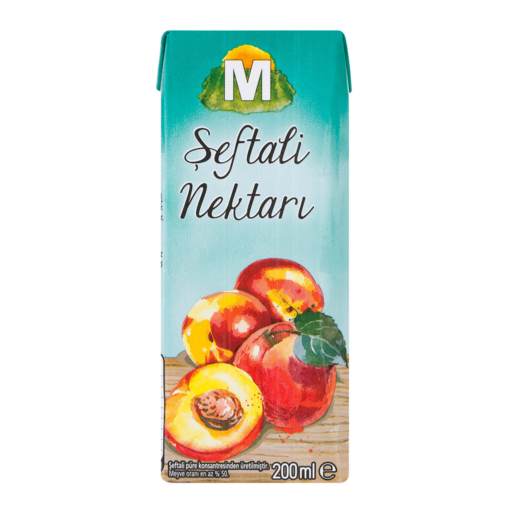 Migros Şeftali Nektarı 200 ml - Görsel 1