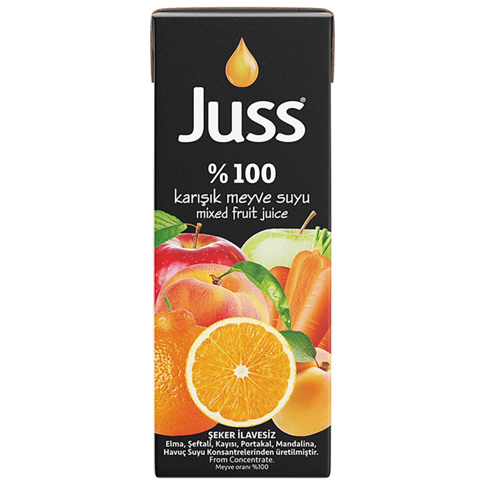 Juss Slim %100 Karışık Meyve Suyu 200 Ml