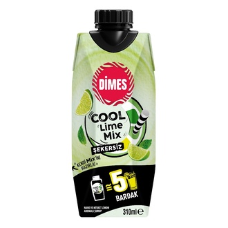 Dimes Cool Lime Mix Şekersiz 310 ml