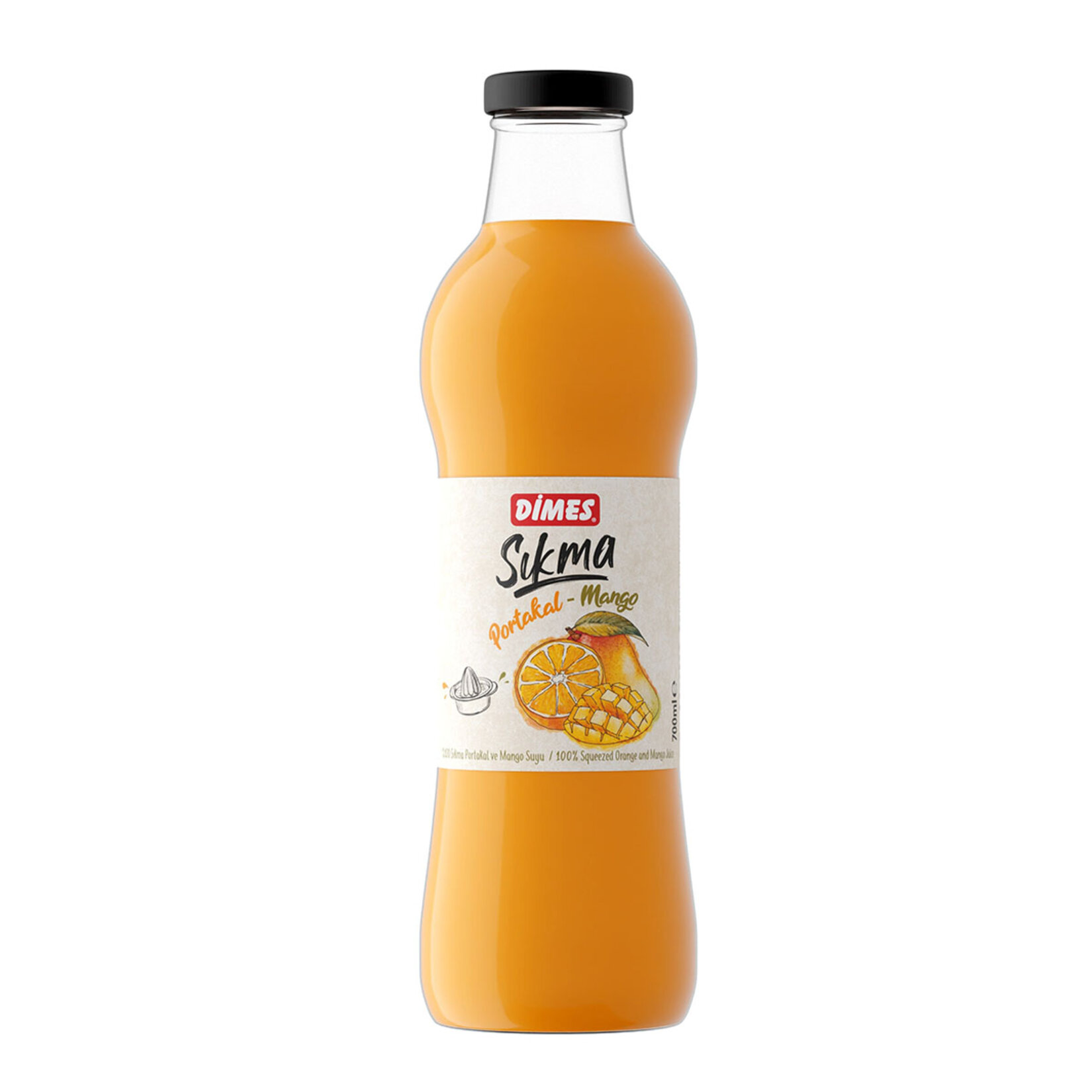 Dimes Sıkma Mango Portakal 700 Ml