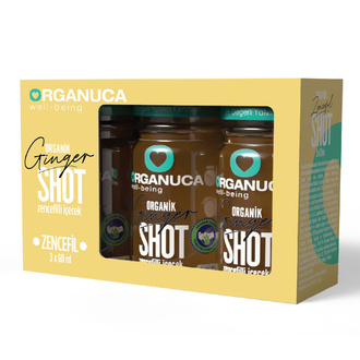 Organuca Zencefilli İçecek Ginger Shot 3 x 60 ml