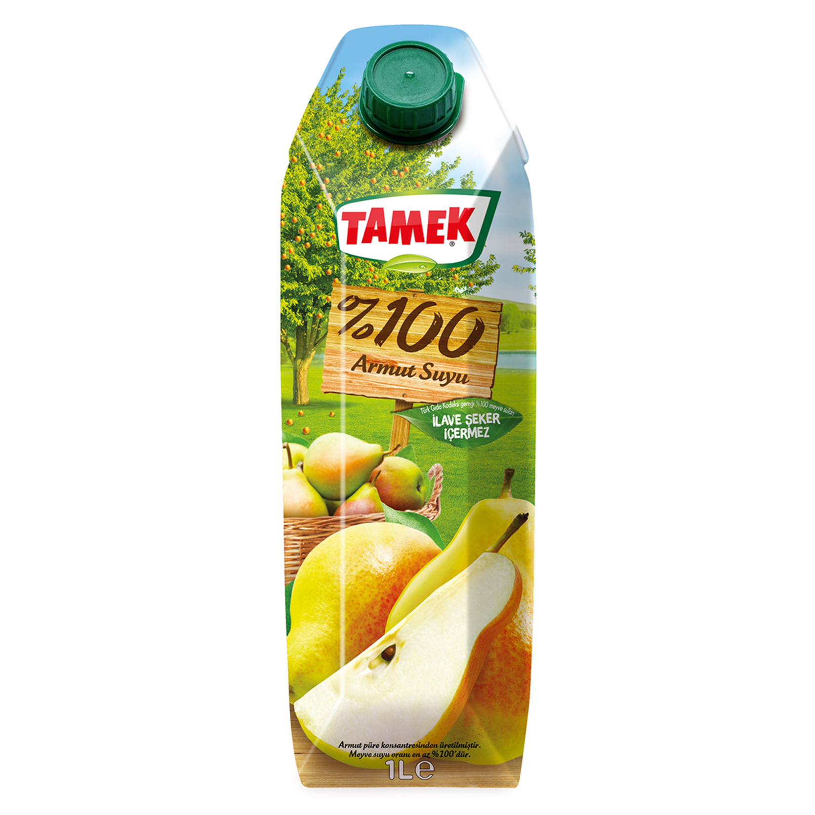 Tamek %100 Armut Suyu 1 L