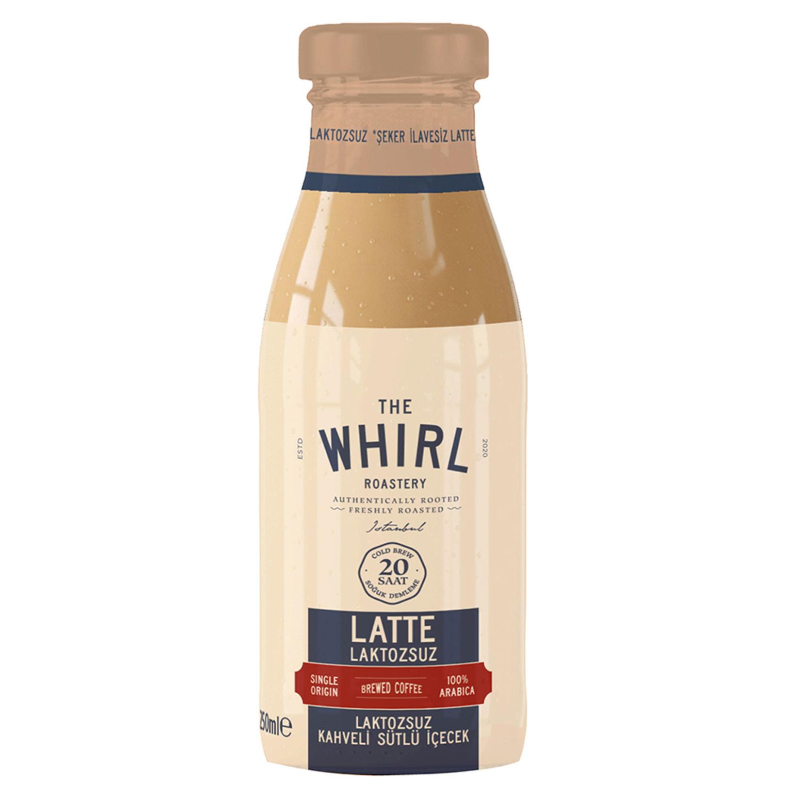 The Whirl Laktozsuz Şekersiz Latte 250 Ml