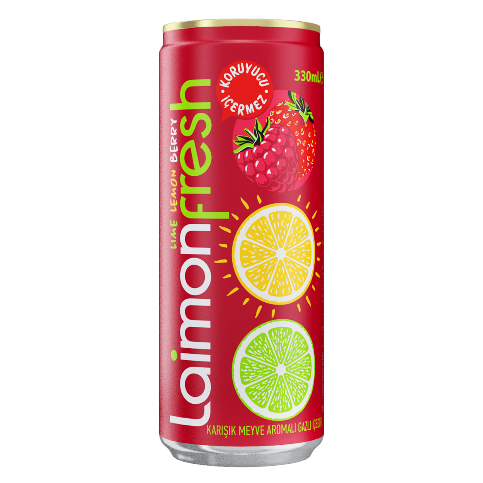 Laimonfresh Lime Lemon Berry 330 Ml