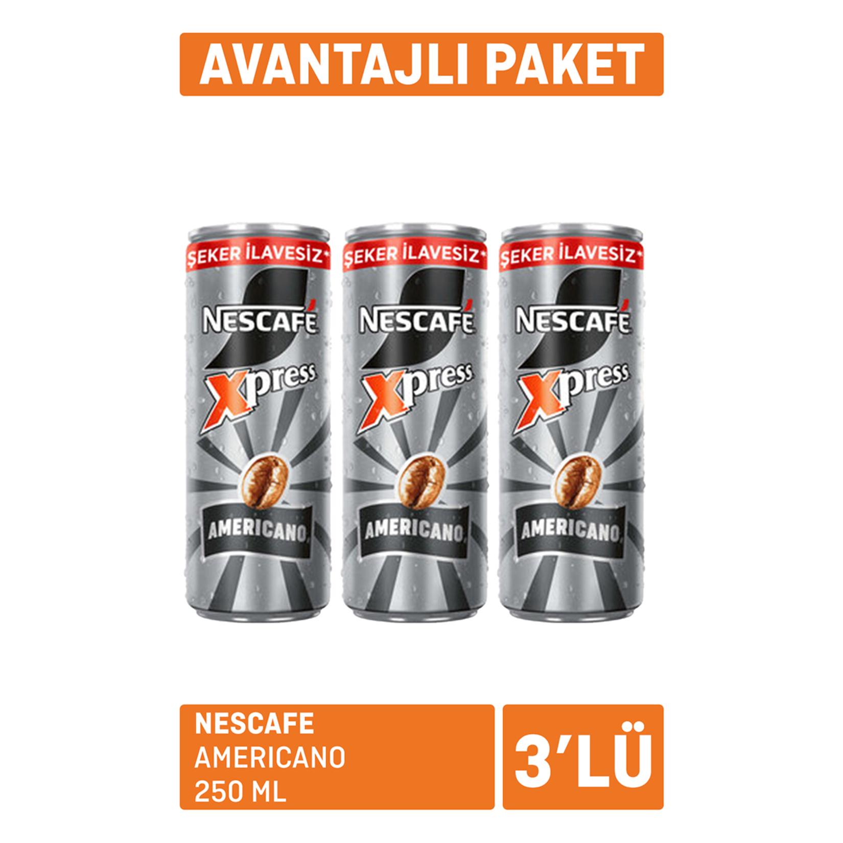 Nescafe Xpress Americano 3 x 250 Ml