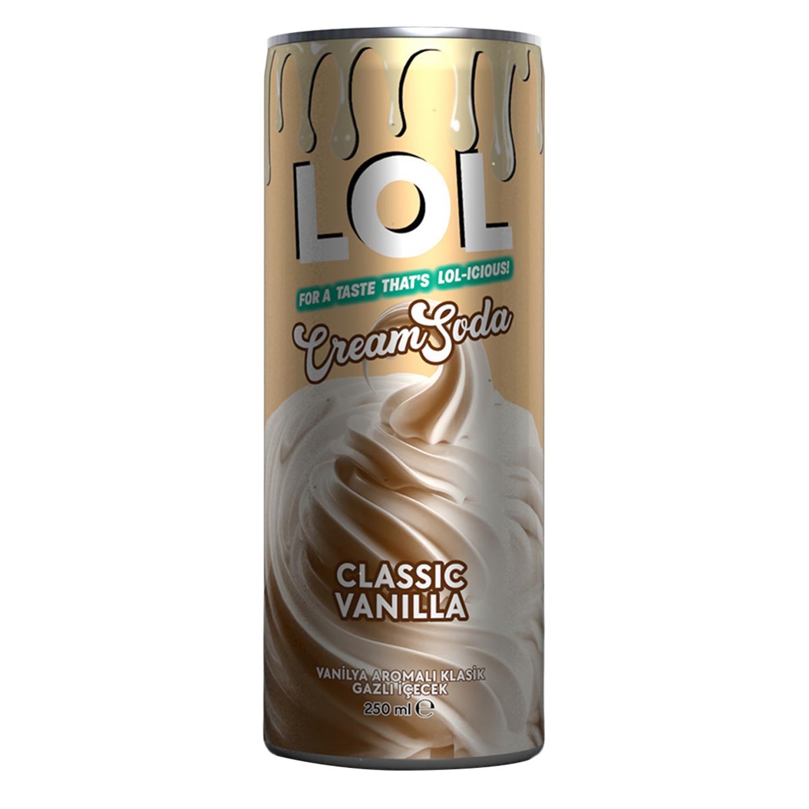 Lol Vanilya Aromalı Gazlı İçecek 250 Ml