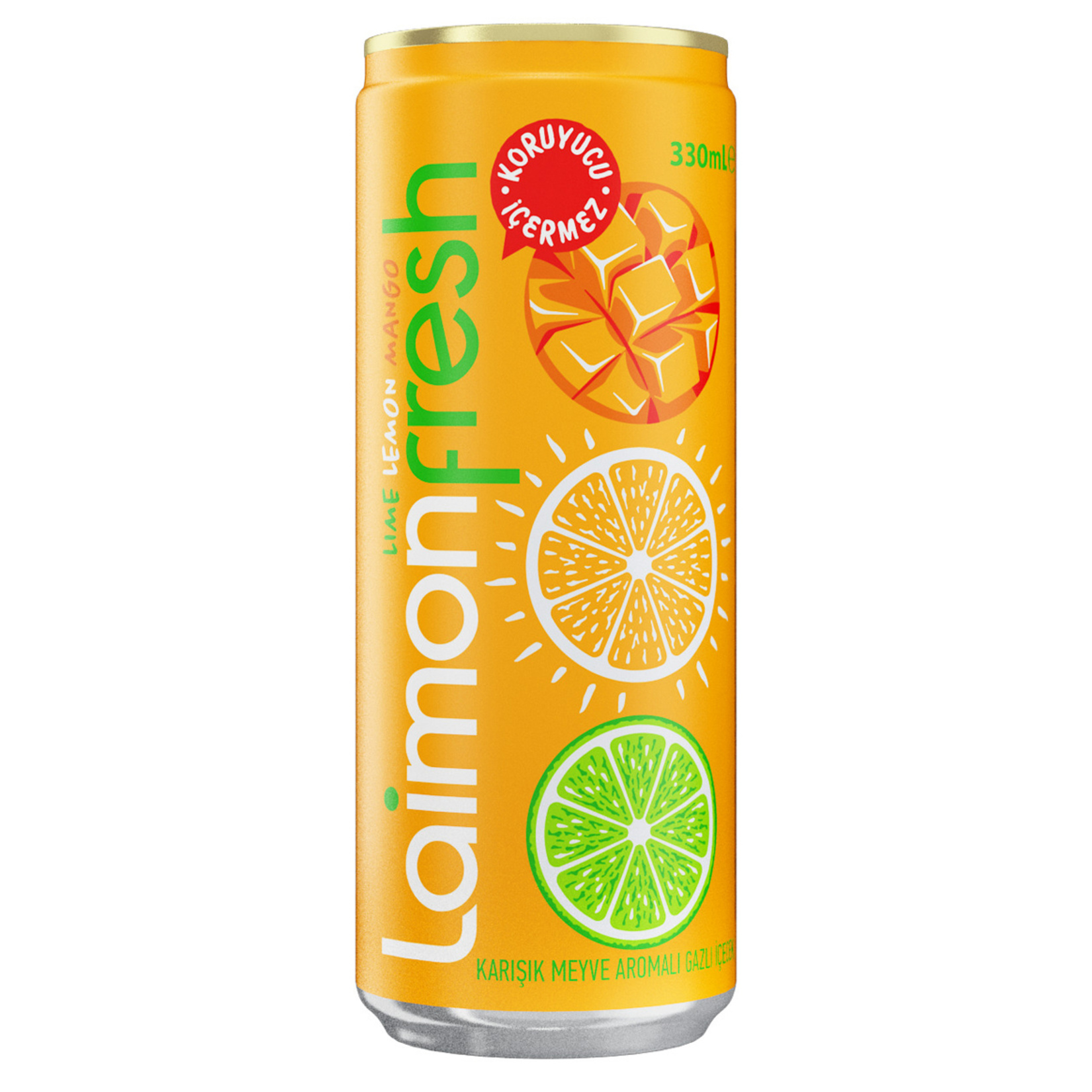 Laimonfresh Lime Lemon Mango 330 Ml
