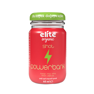 Elite Organic Powerbank Shot 60 Ml