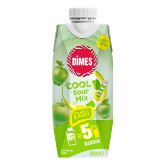Dimes Cool Sour Yeşil Elma Mix 310 ml