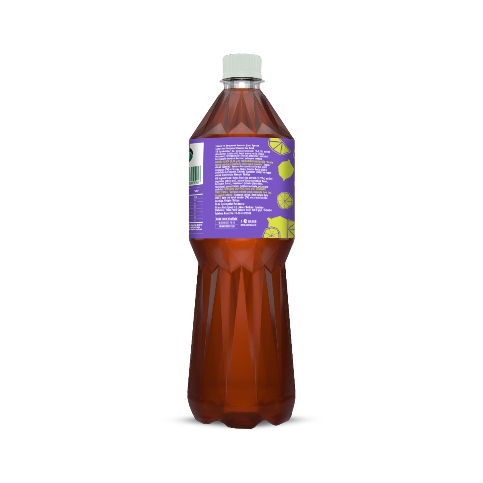 Oddly Bergamot Limon Aromalı Soğuk Çay 1 L - Görsel 2