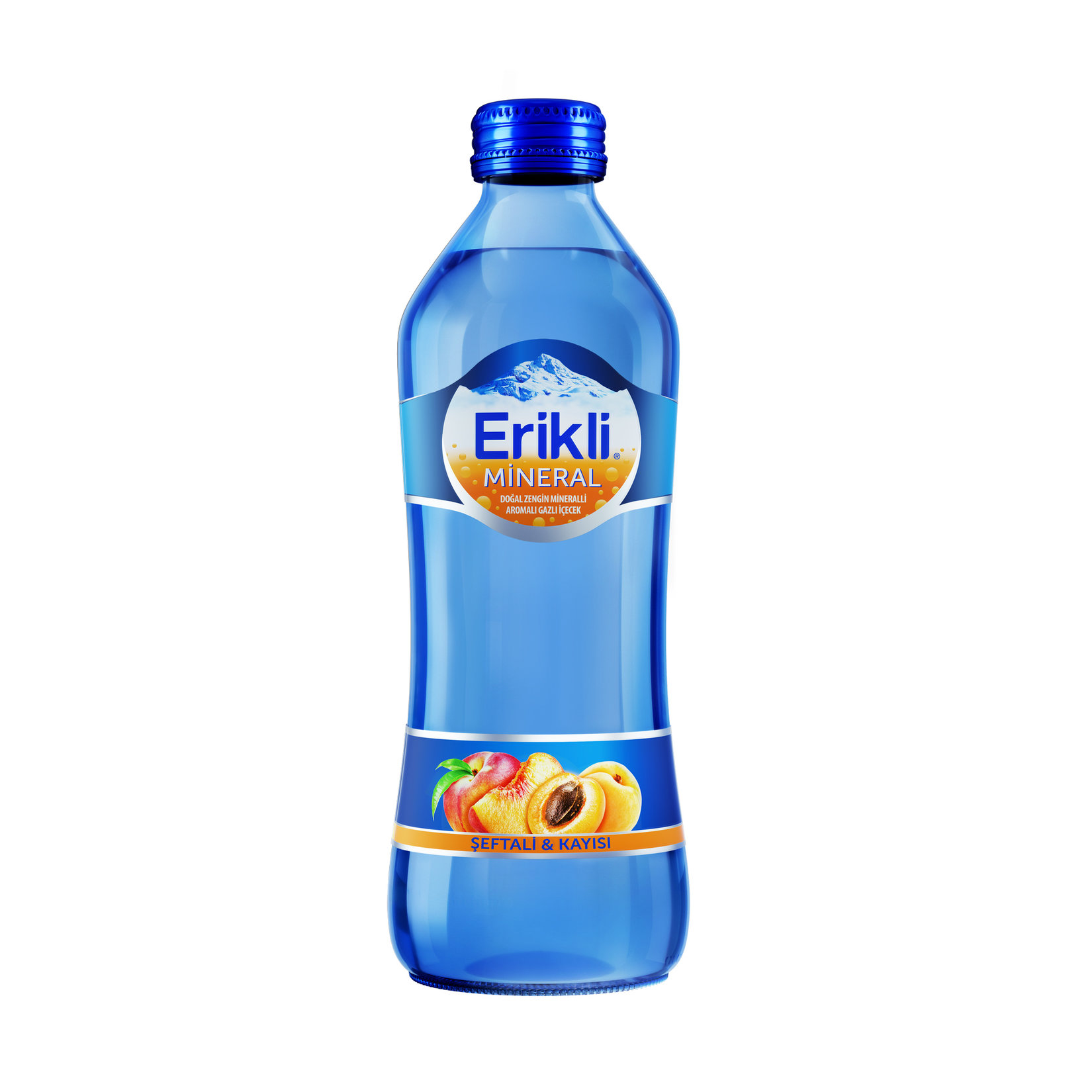 Erikli Şeftali-Kayısı Doğal Zengin Gazlı İçecek 200Ml