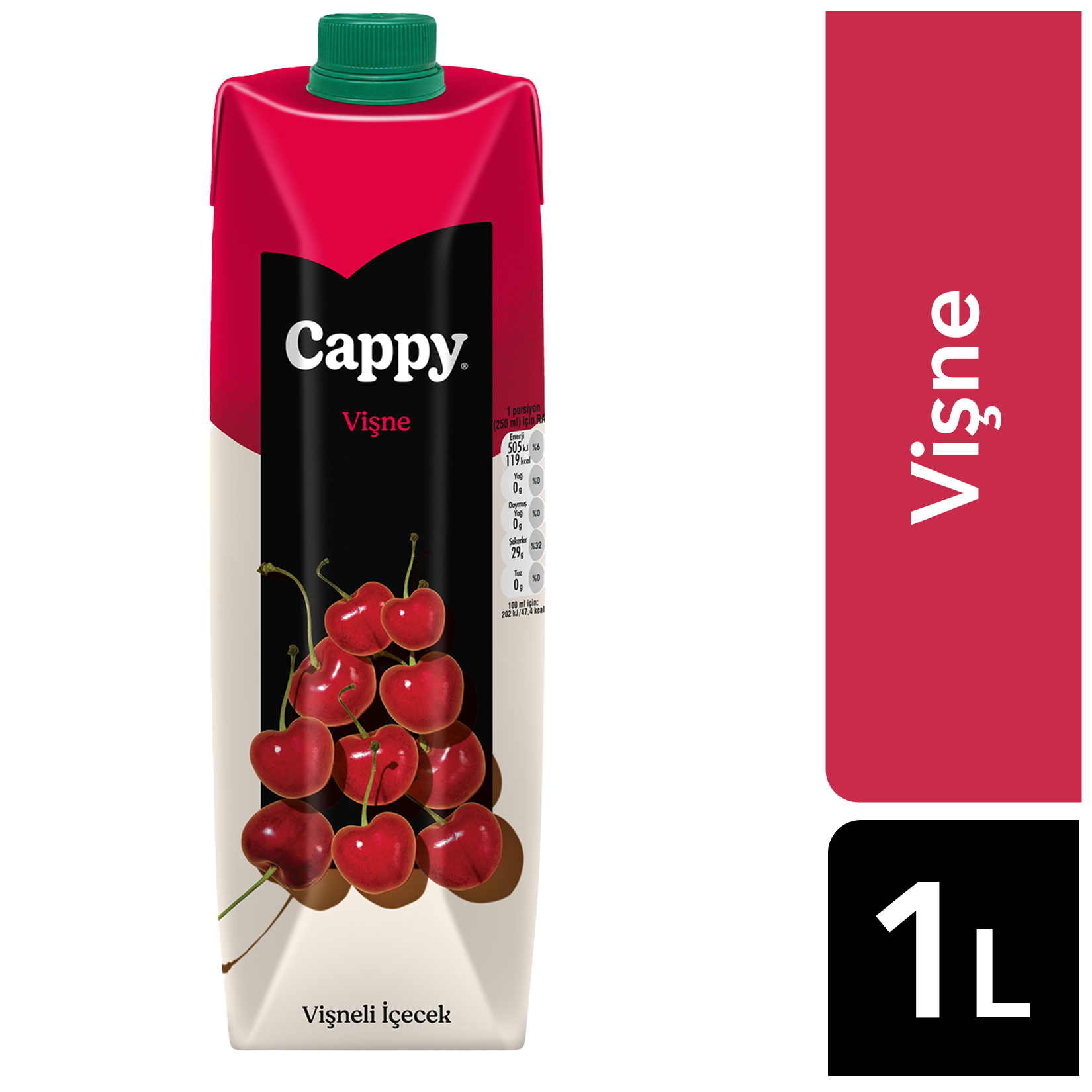 Cappy Vişne Nektarı 1 L