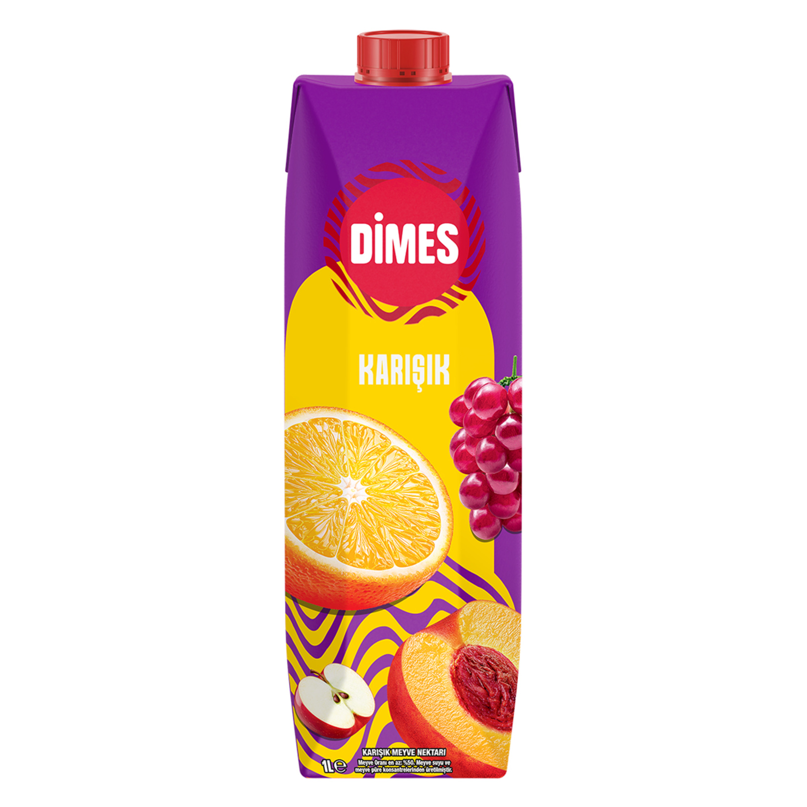 Dimes Karışık Meyve Nektarı 1 L