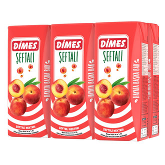 Dimes Şeftalı Nektarı 6x200 ml