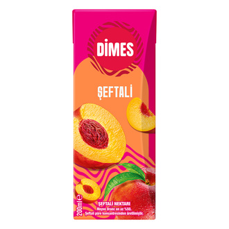Dimes Şeftali Nektarı 200 Ml