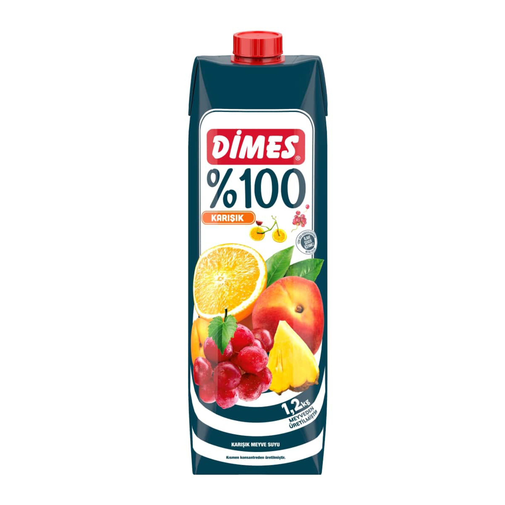 Dimes %100 Karışık Meyve Suyu 1 L