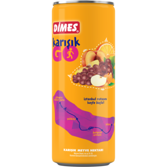 Dimes Karışık Meyve Nektarı Kutu 250 Ml