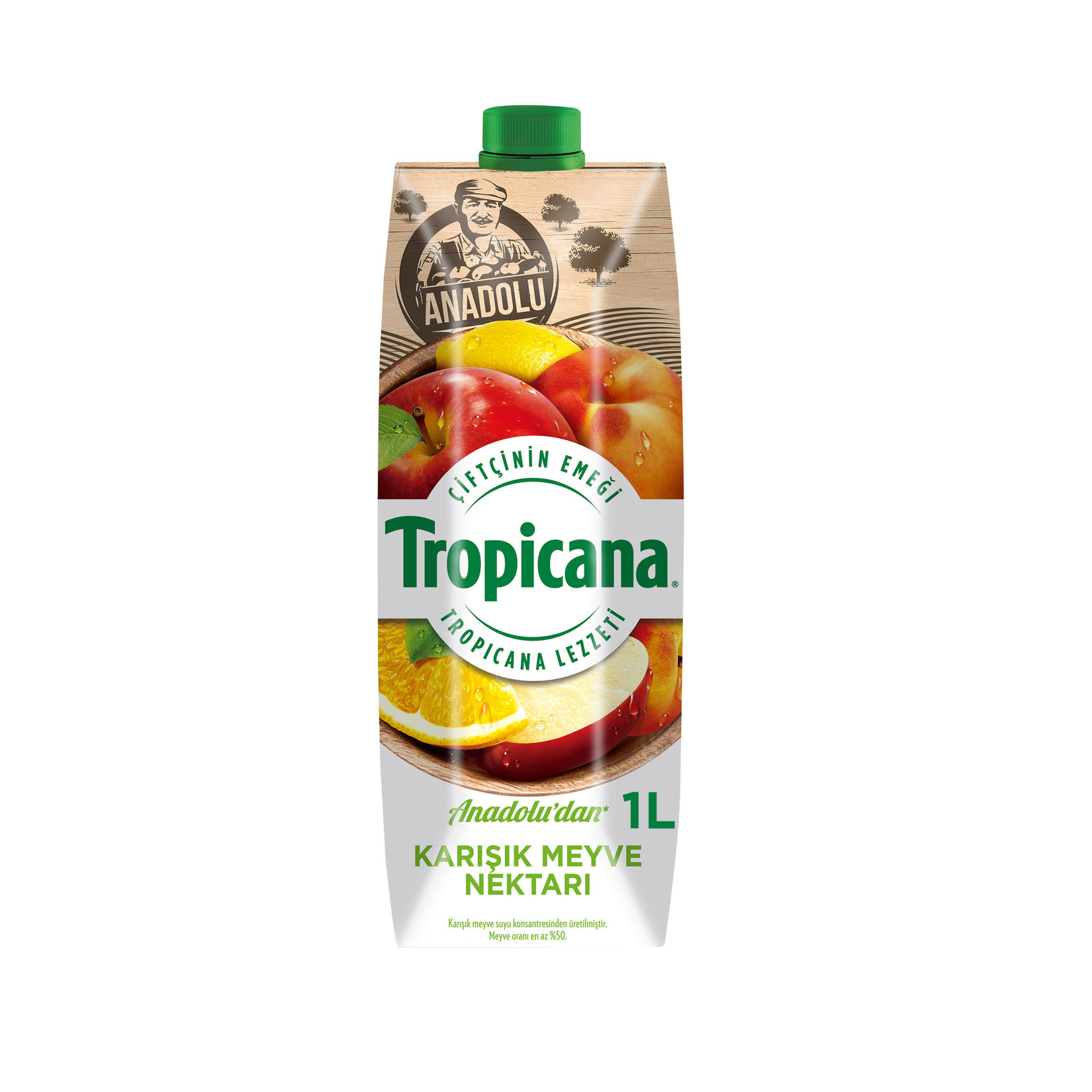 Tropicana Anadolu Karışık Meyve Nektarı 1 L