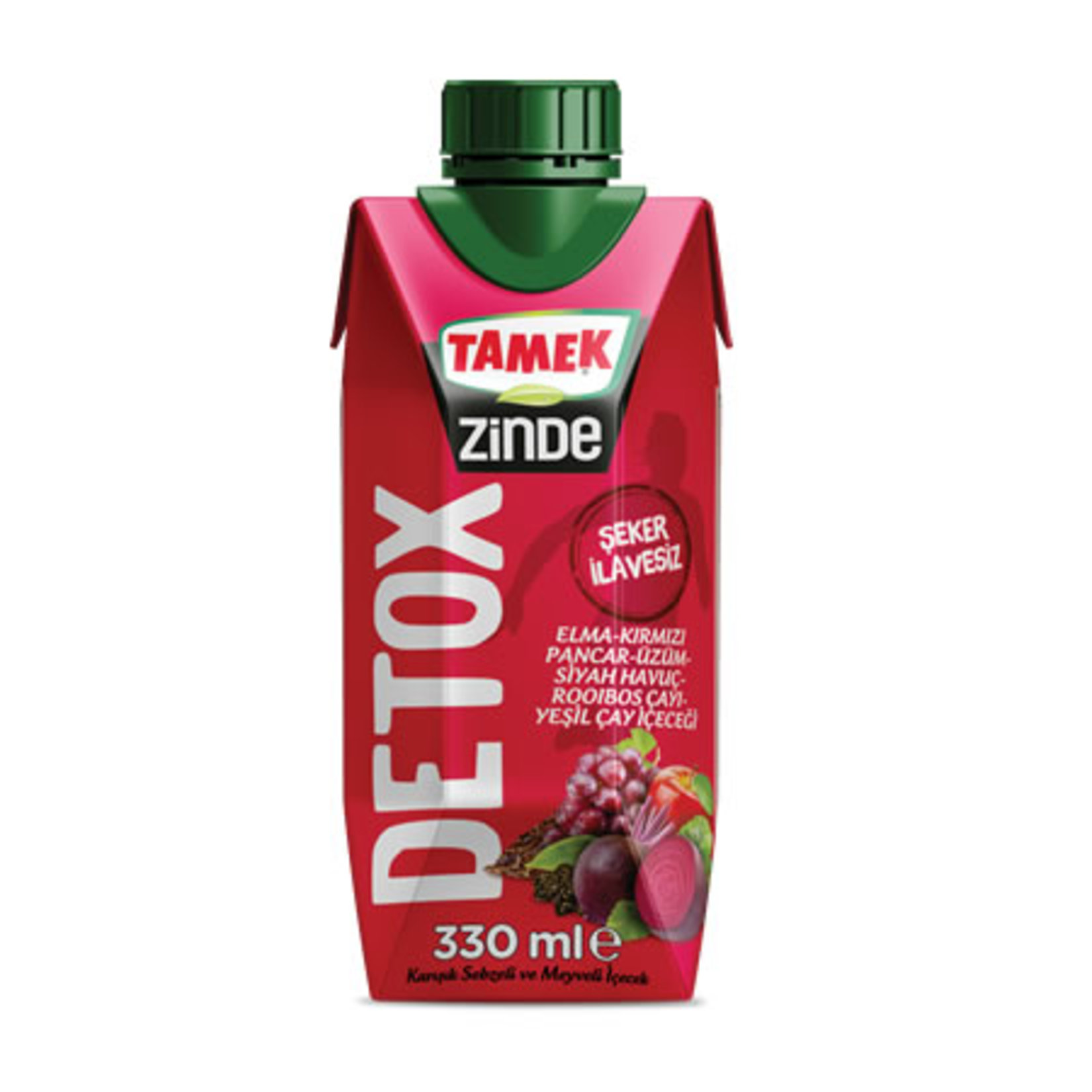 Tamek Zinde Detox Kırmızı 330Ml