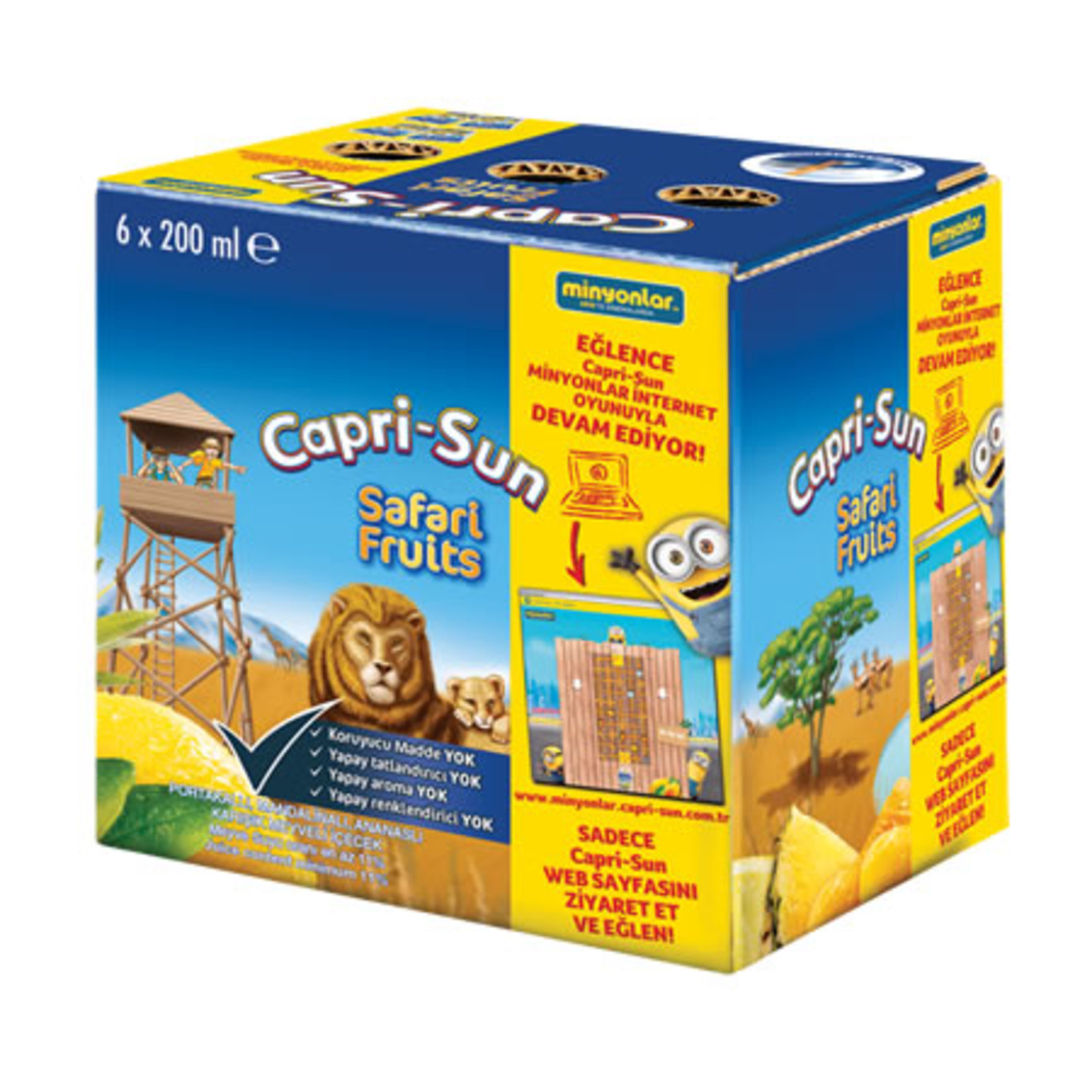 Capri Sun Safari Fruits 6X200 Ml