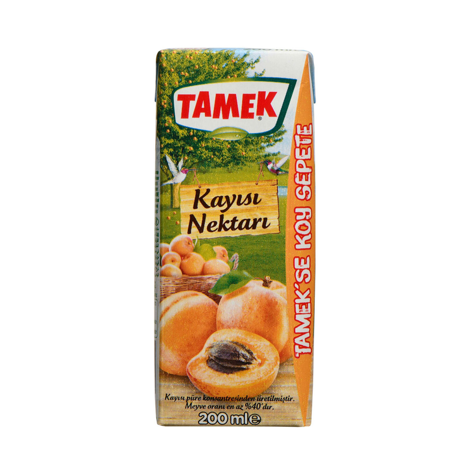 Tamek Kayısı Nektarı 200 Ml