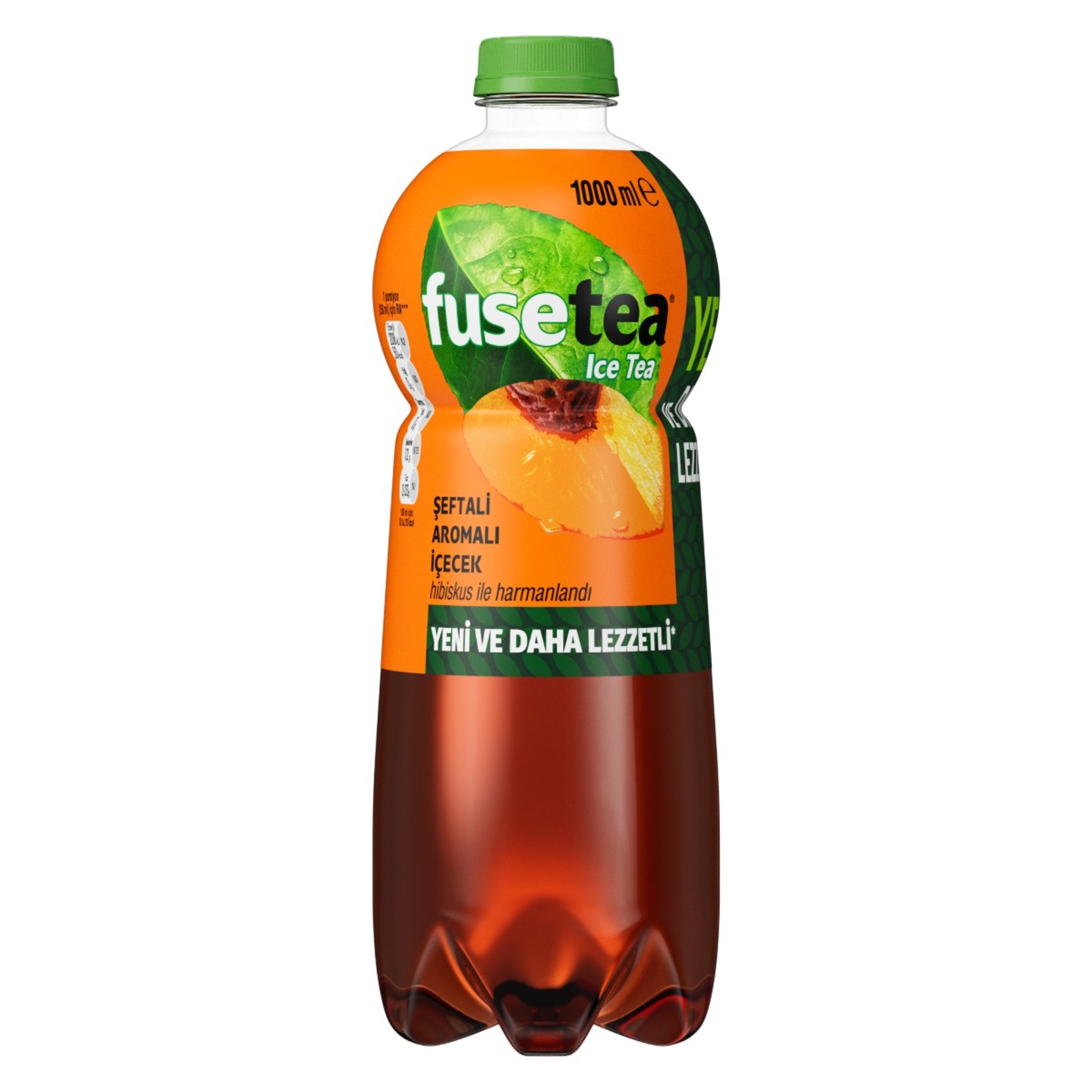 Fuse Tea Şeftali Soğuk Çay Pet 1 L - Görsel 1