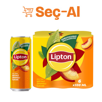 Lipton Ice Tea Şeftali 6 x 330 Ml