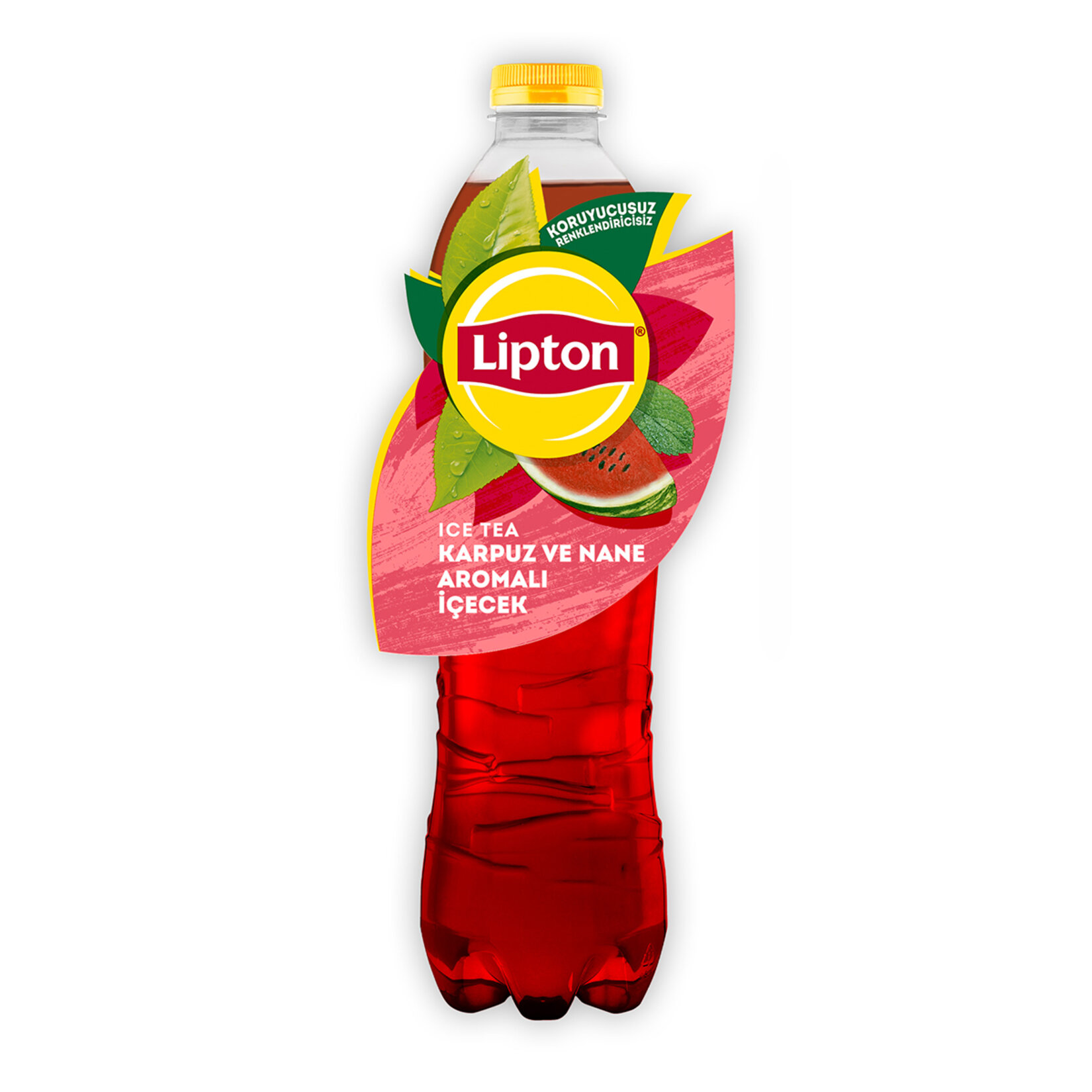 Lipton Ice Tea Karpuz ve Nane Aromalı Soğuk Çay Pet 1,5 L