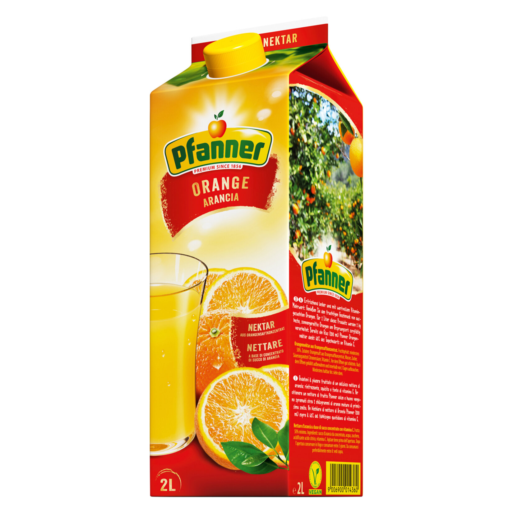 Pfanner Portakal Nektarı 2 L - Görsel 2