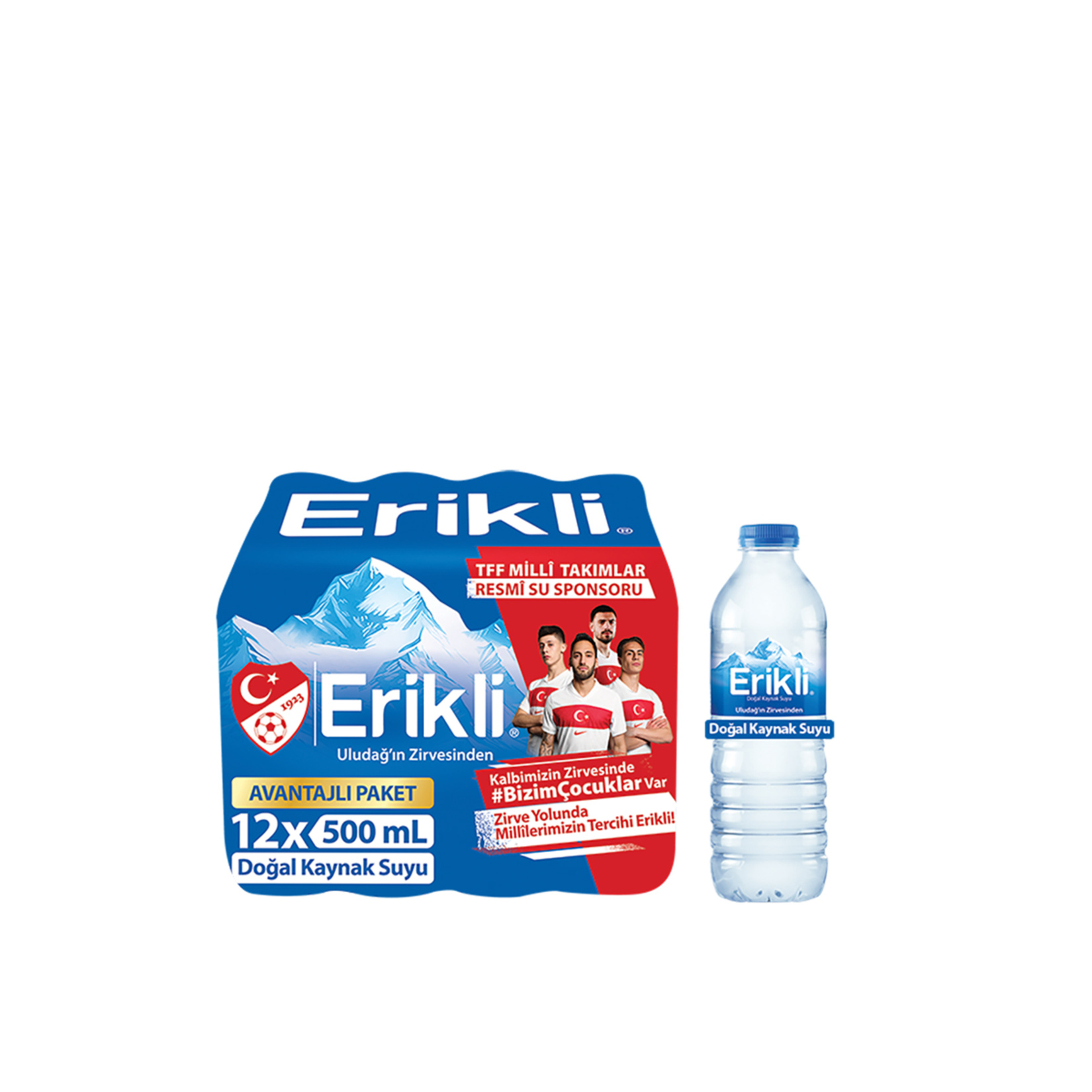 Erikli Su 12 x 500 Ml - Görsel 1