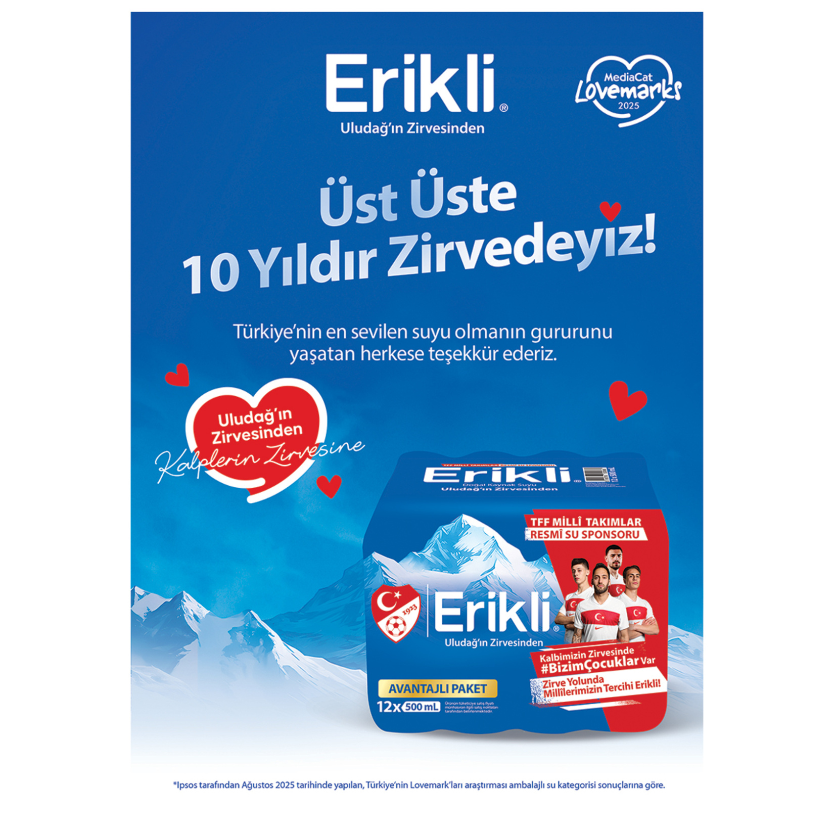 Erikli Su 12 x 500 Ml - Görsel 6