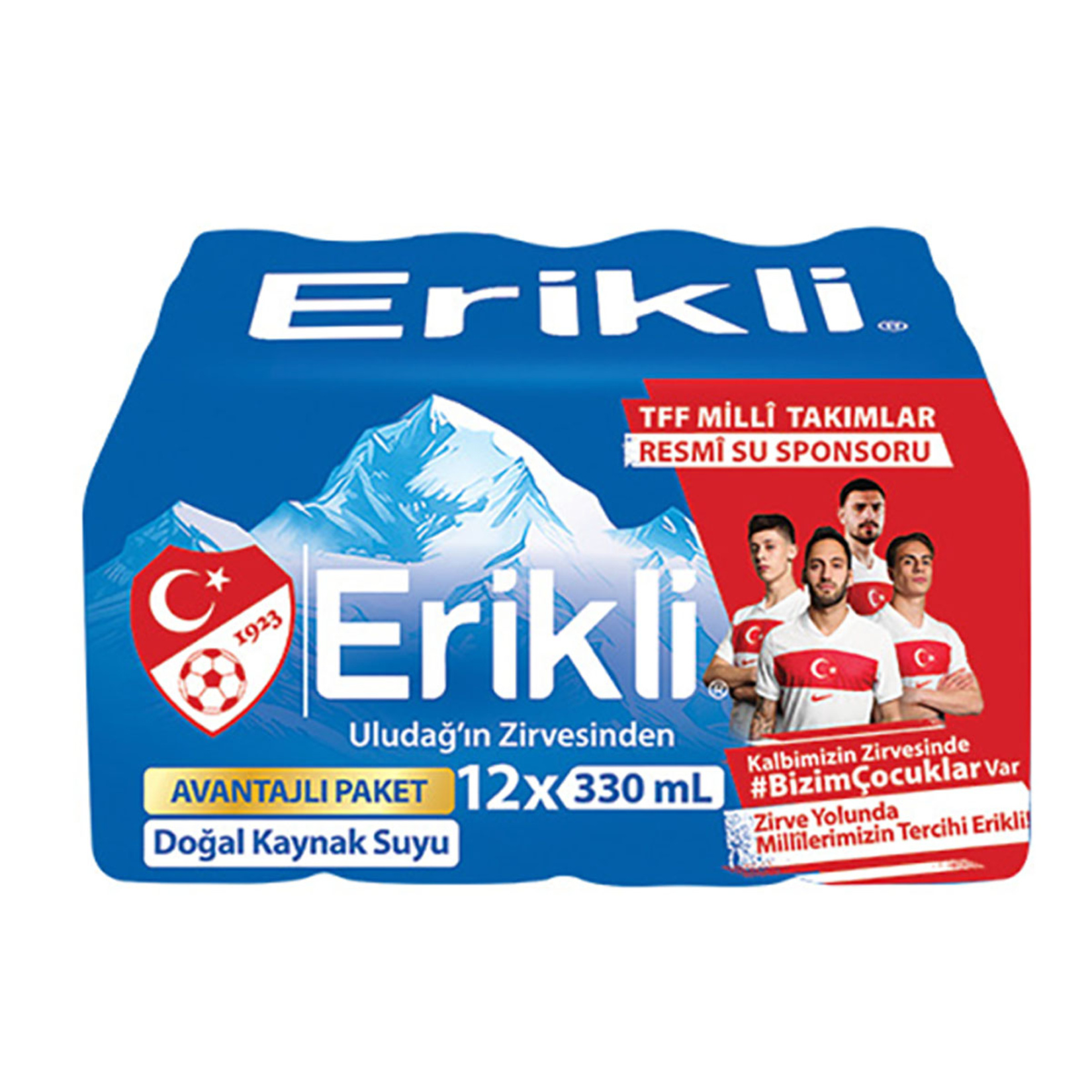 Erikli Su 12 x 330 Ml - Görsel 1