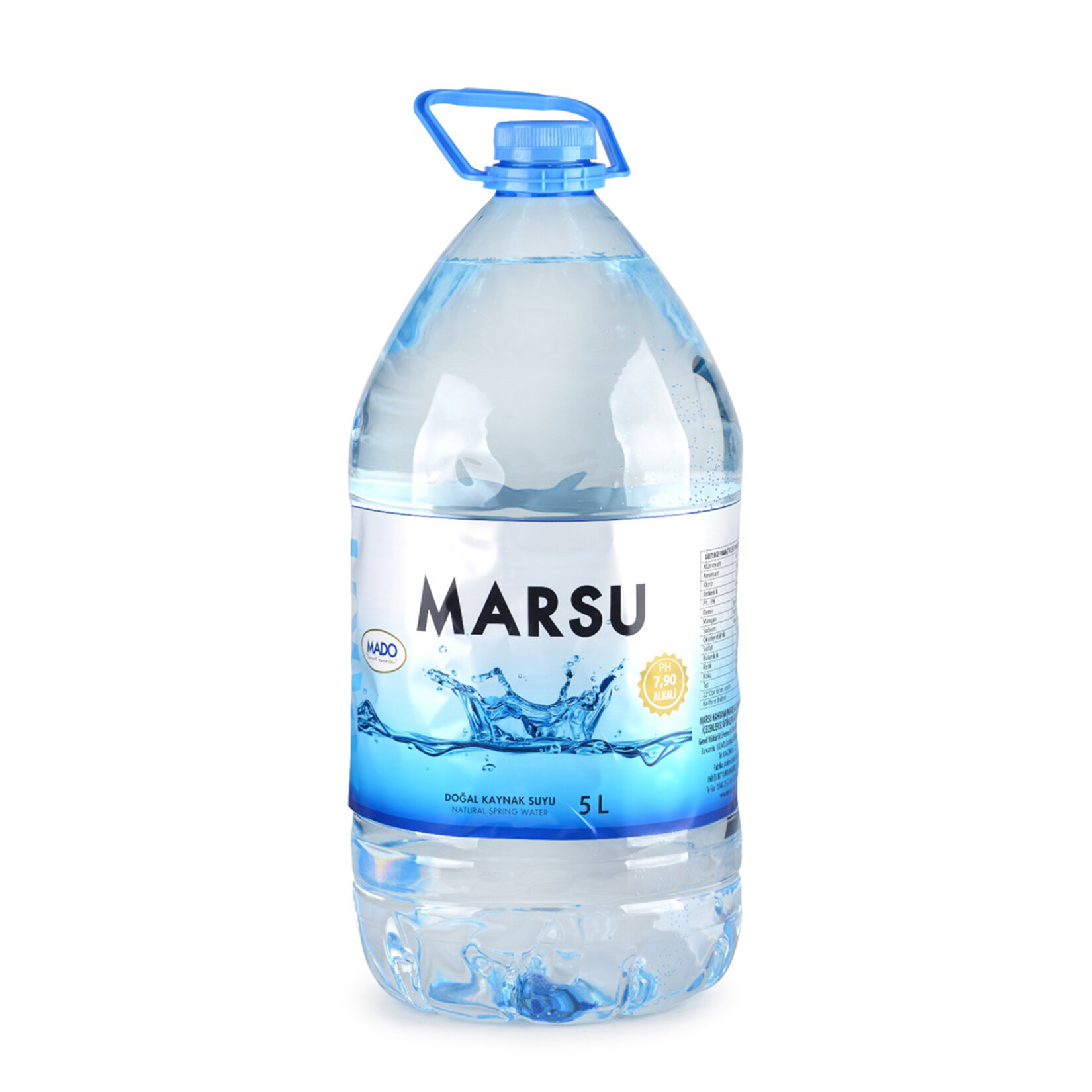 Marsu Doğal Kaynak Suyu 5 L