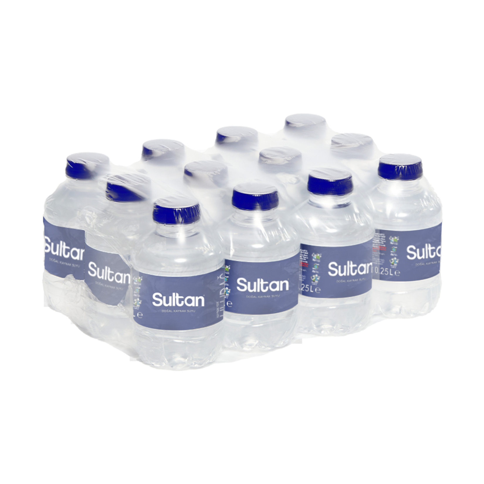 Sultan Doğal Kaynak Suyu Pet 12 x 250 Ml - Görsel 3