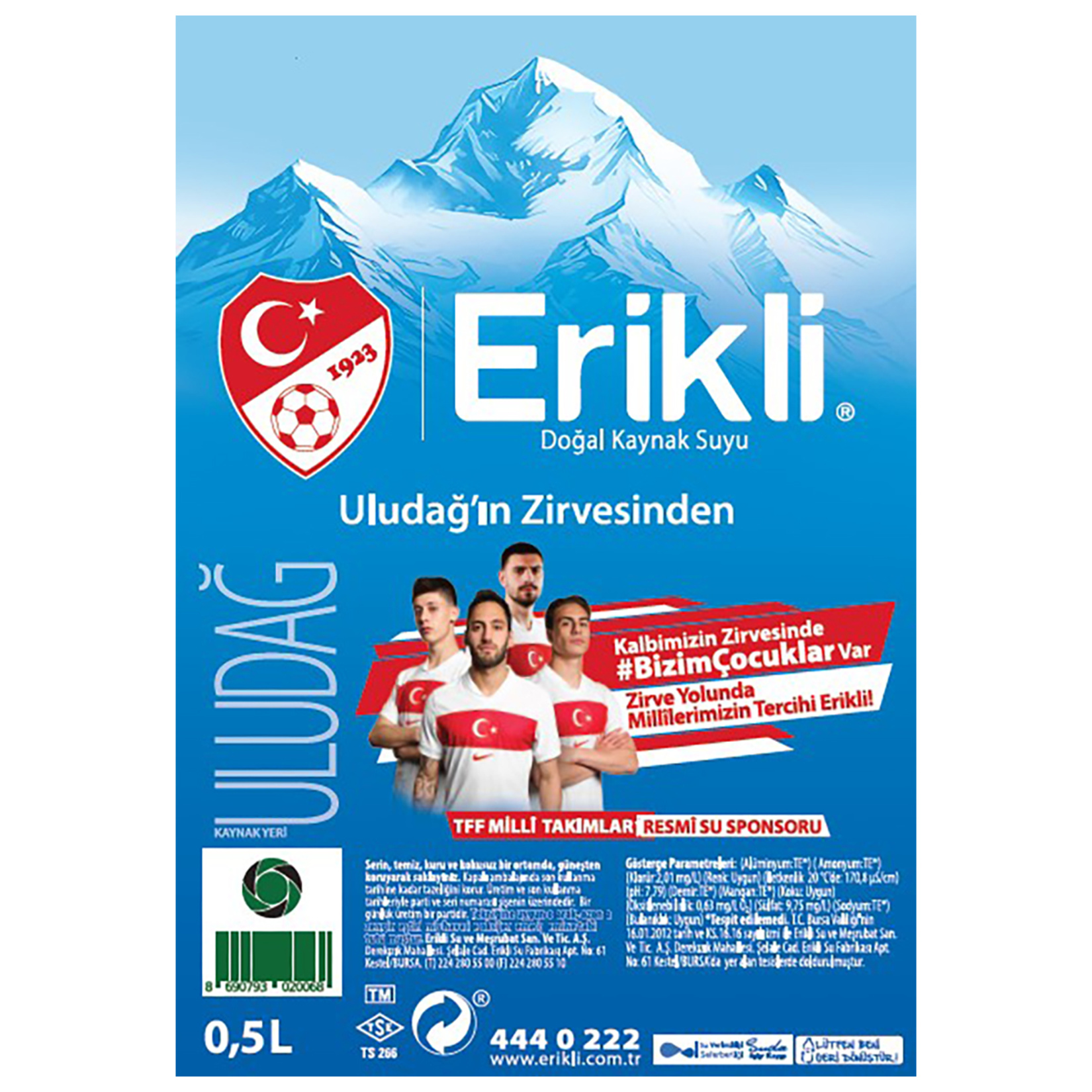 Erikli Su 500 Ml - Görsel 3