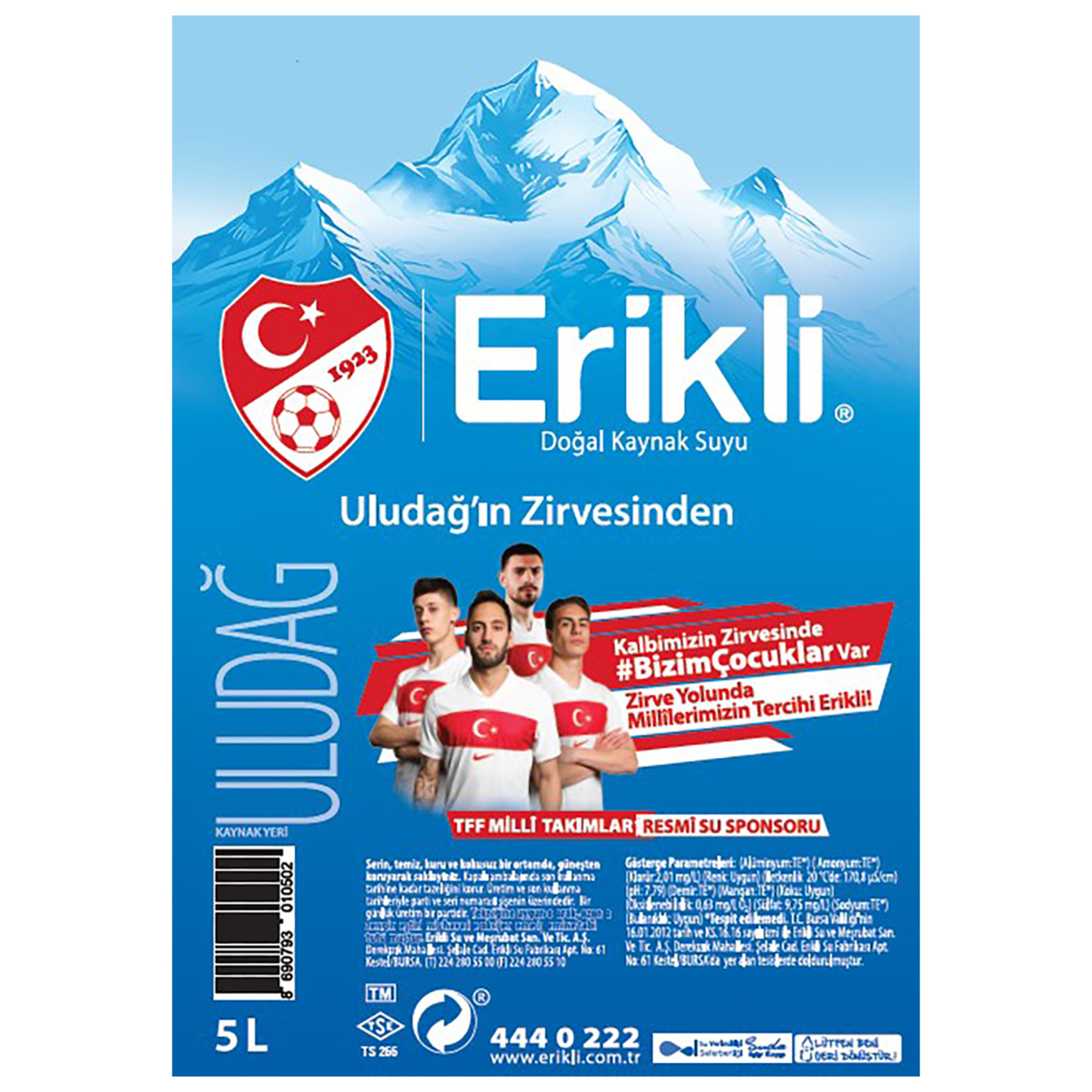 Erikli Su 5 L - Görsel 3