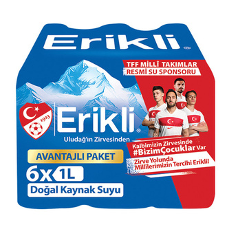 Erikli Su 6 x 1 L