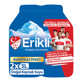 Erikli Su Avantajlı Paket 2 x 5 L