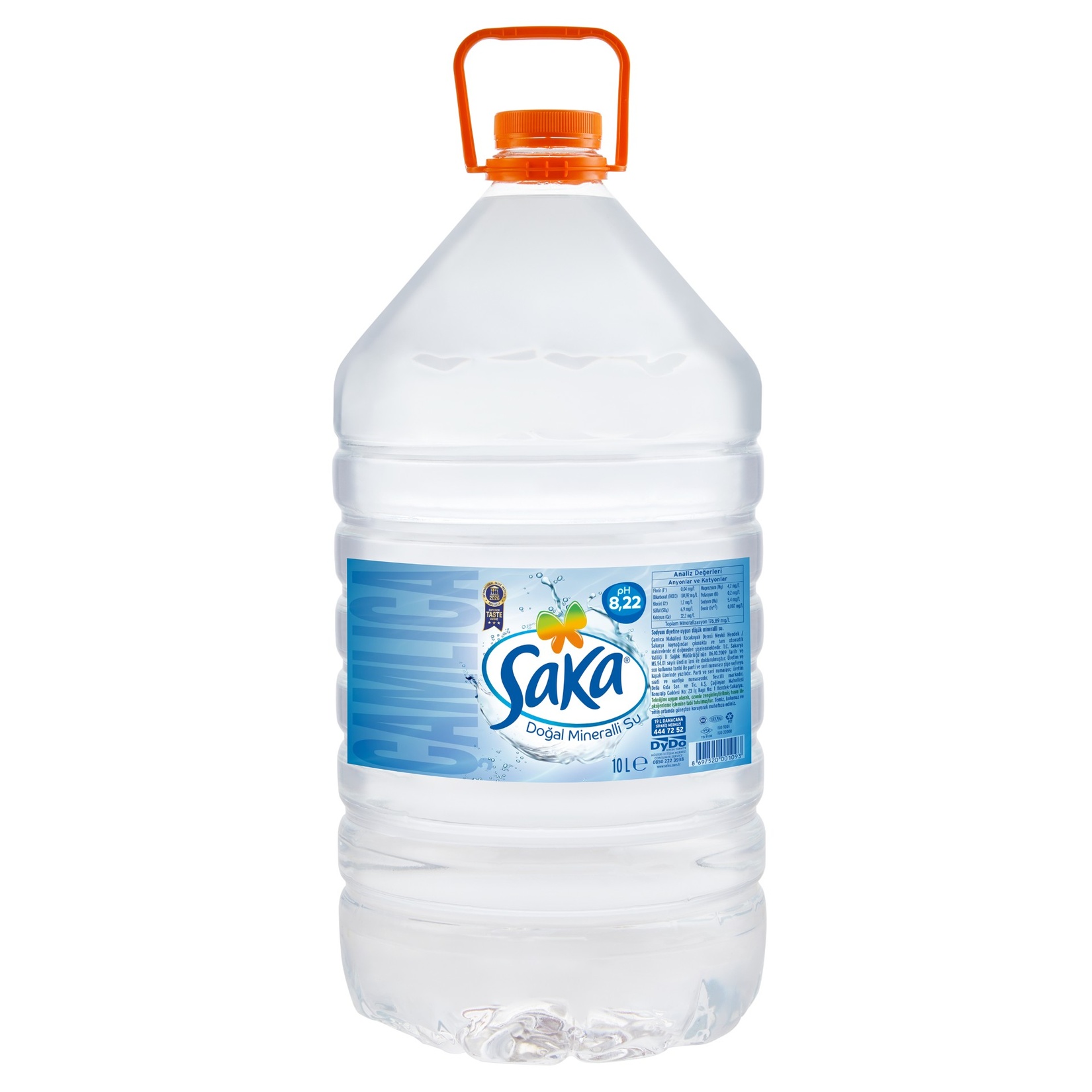Saka Doğal Mineralli Su 10 L