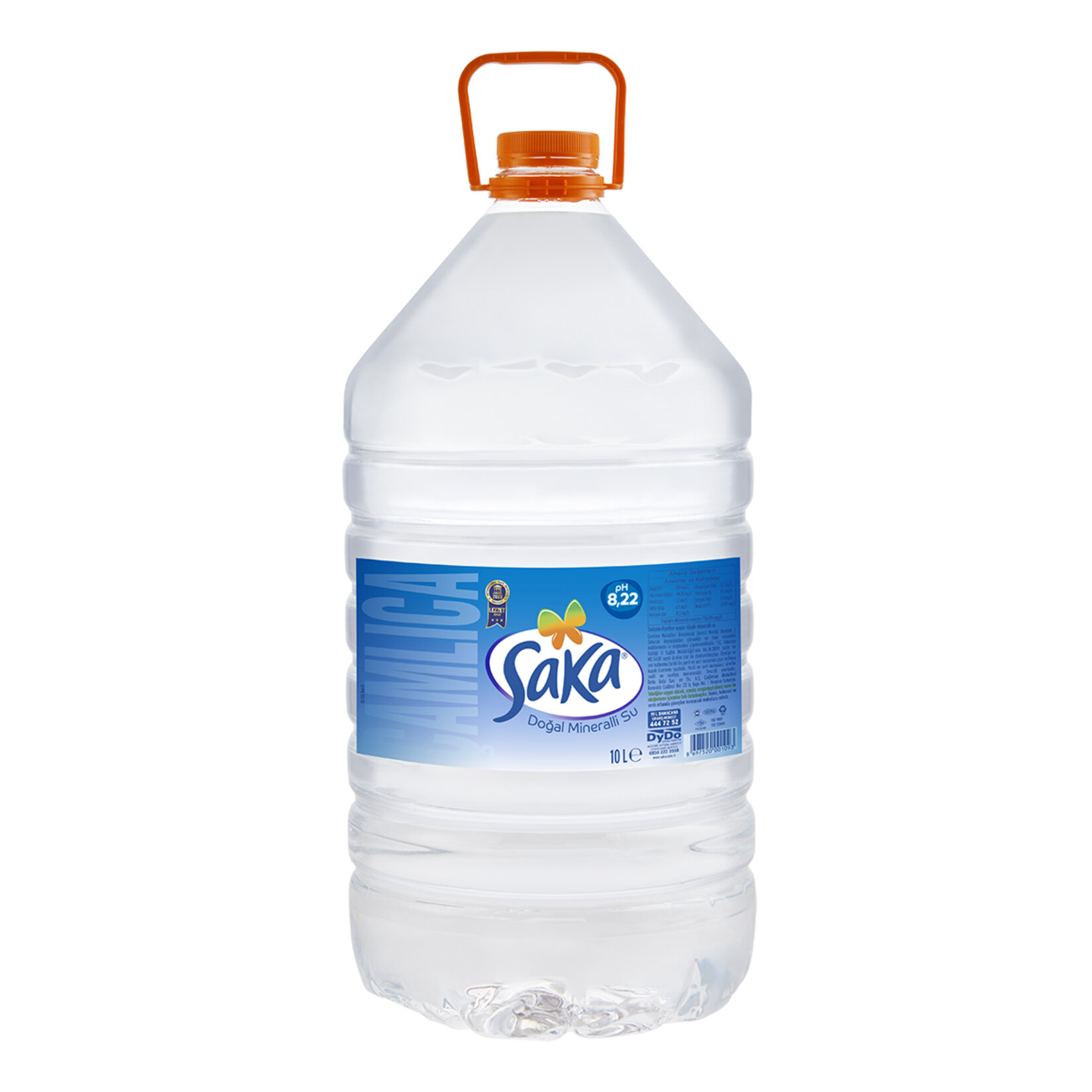 Saka Doğal Mineralli Su 10 L