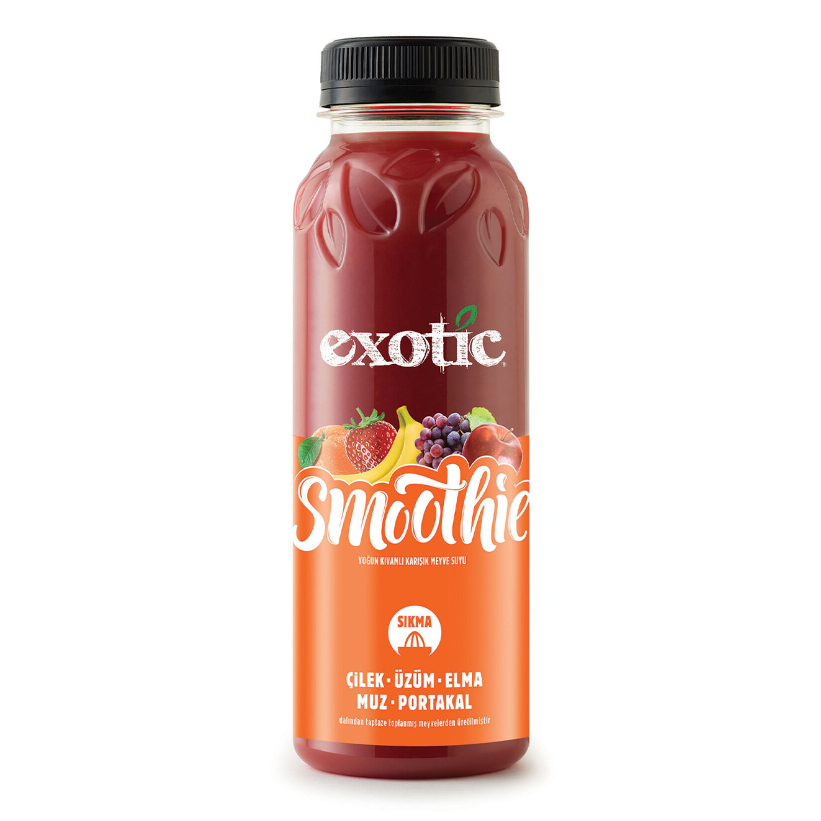 Exotic Smoothic Çilek-Üzüm-Elma-Portakal-Muz 300 Ml